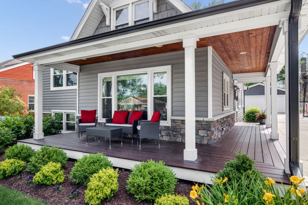 Porch Pillar Repair in Kirkland