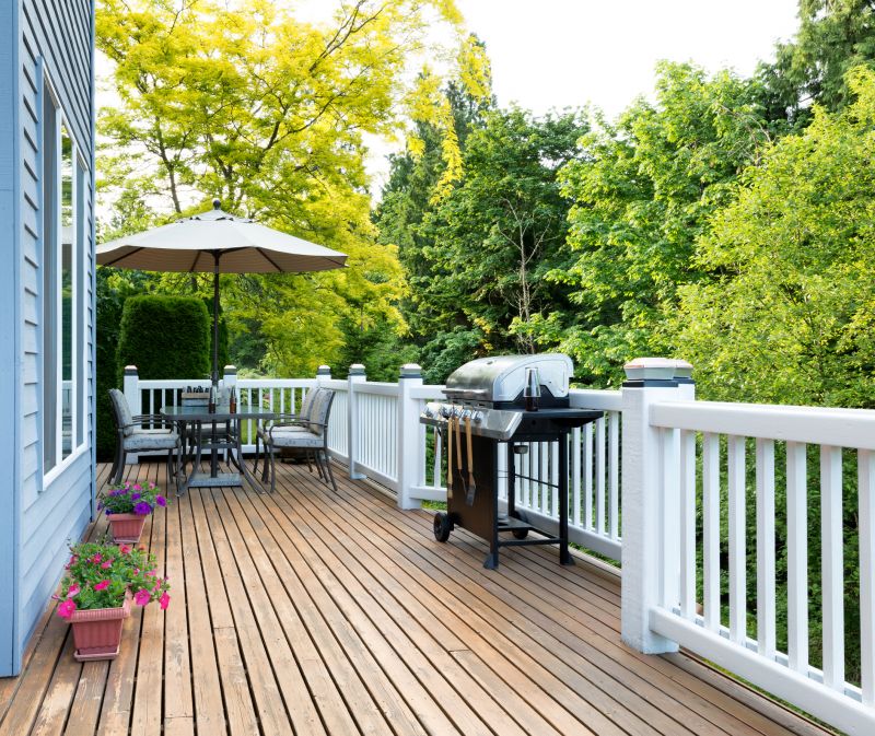 Outdoor Deck Dining Area