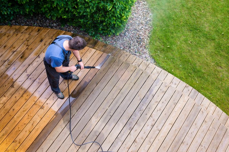 Deck Cleaning in Spring